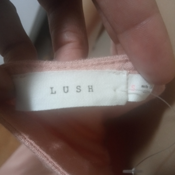 Lush Tie Front Midi Dress - Picture 5 of 5